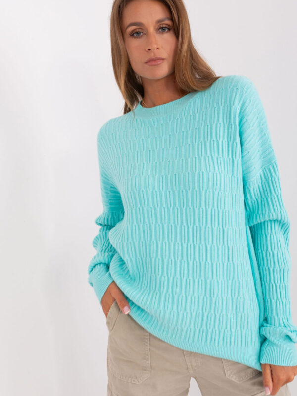 Sweter Damski Model AT-SW-2338.14P Mint - AT