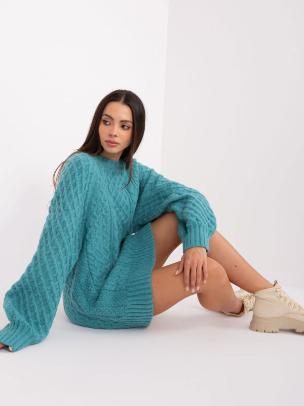 Sweter Damski Model AT-SW-2367-2.64P Turkus - AT