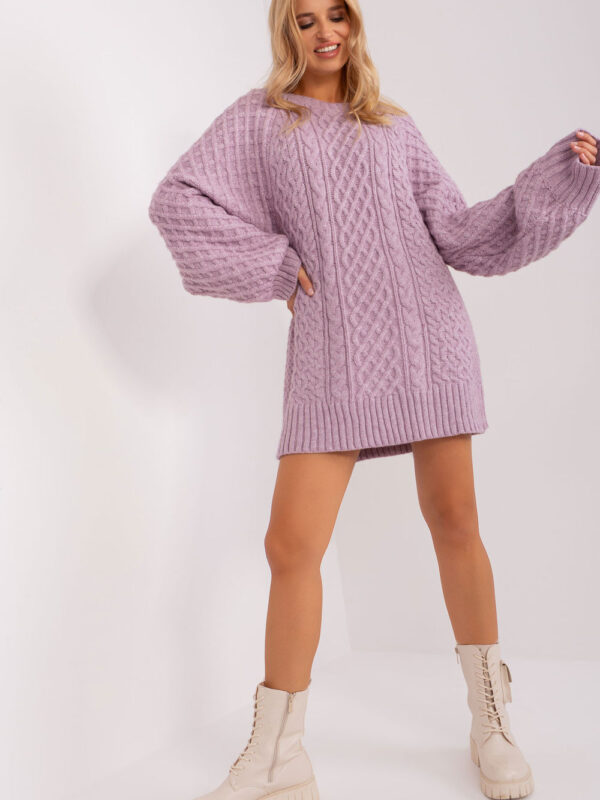 Sweter Damski Model AT-SW-2367-2.64P Light Violet - AT
