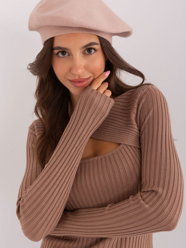 Beret Model AT-CZ-231305.82P Beige - AT