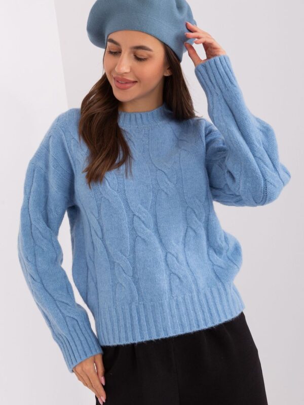 Beret Model AT-CZ-231305.85P Grey/Blue - AT