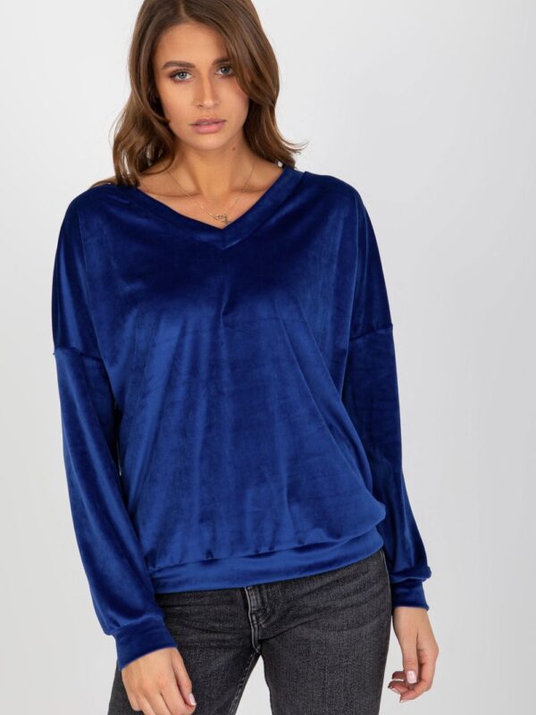 Bluza Damska Model RV-BL-8441.07P Cobalt - Relevance