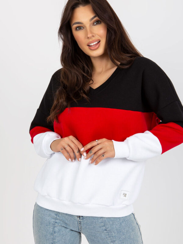 Bluza Damska Model RV-BL-8377.89 Black/Red - Relevance