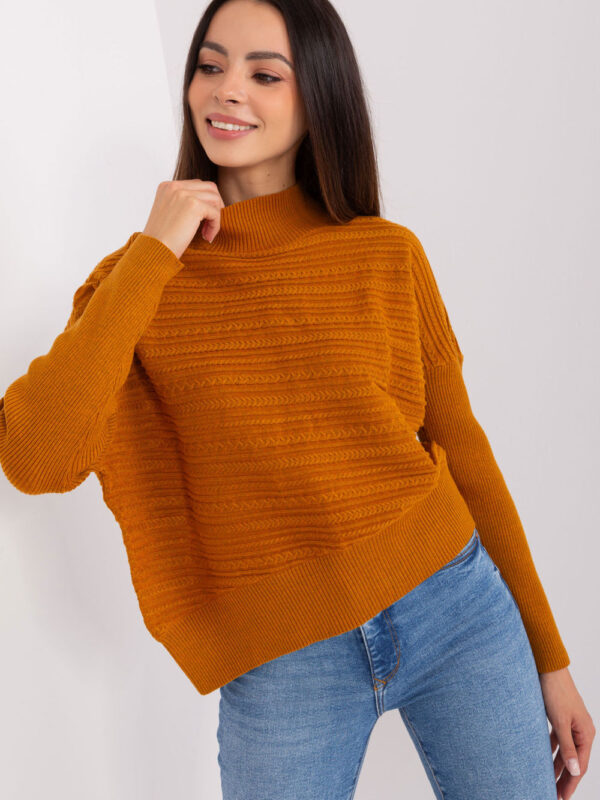 Sweter Damski Model AT-SW-2368.36X Light Brown - AT