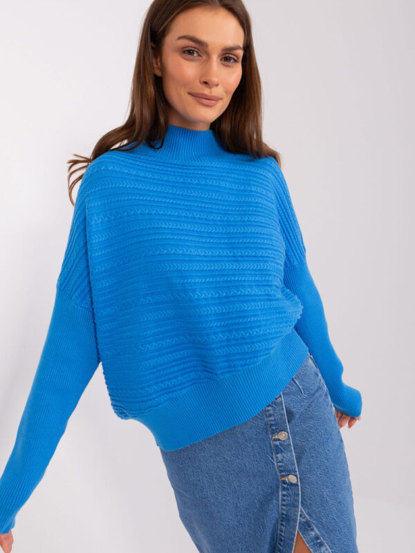 Sweter Damski Model AT-SW-2368.36X Blue - AT