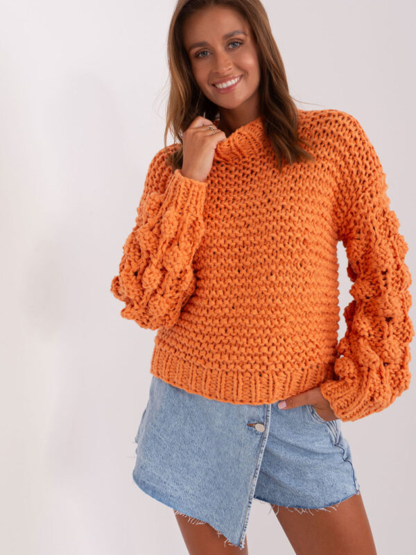 Sweter Damski Model AT-SW-2382.97P Orange - AT