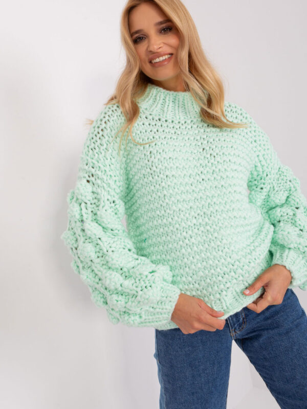Sweter Damski Model AT-SW-2382.97P Mint - AT