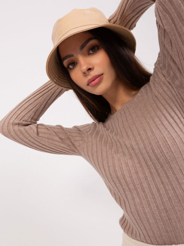 Sweter Damski Model PM-SW-PM1089.09P Dark Beige - Factory Price