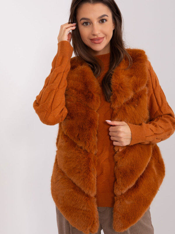 Kamizelka Model AT-KZ-2349.00P Light Brown - AT