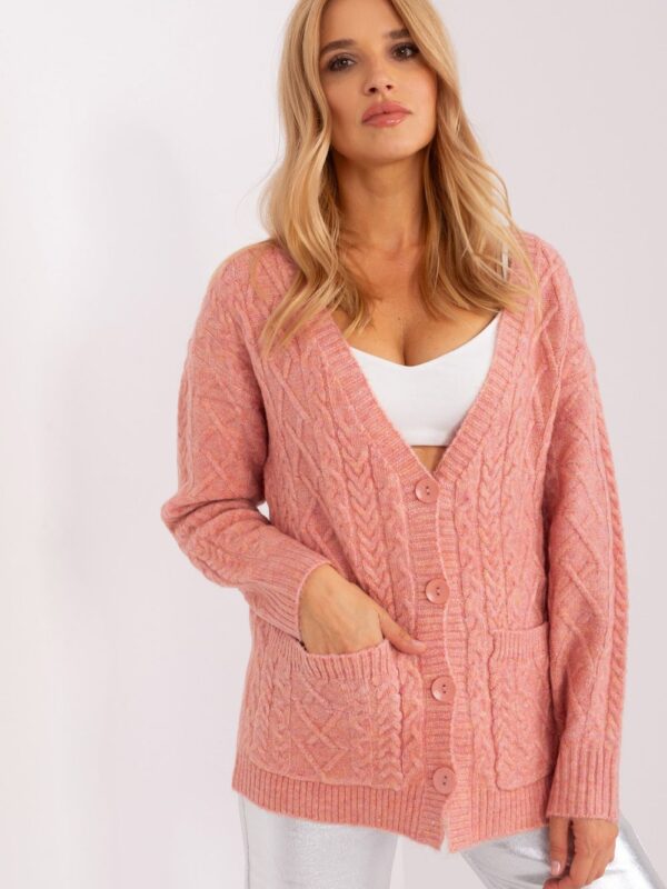 Sweter Damski Model AT-SW-2358.31 Light Pink - AT