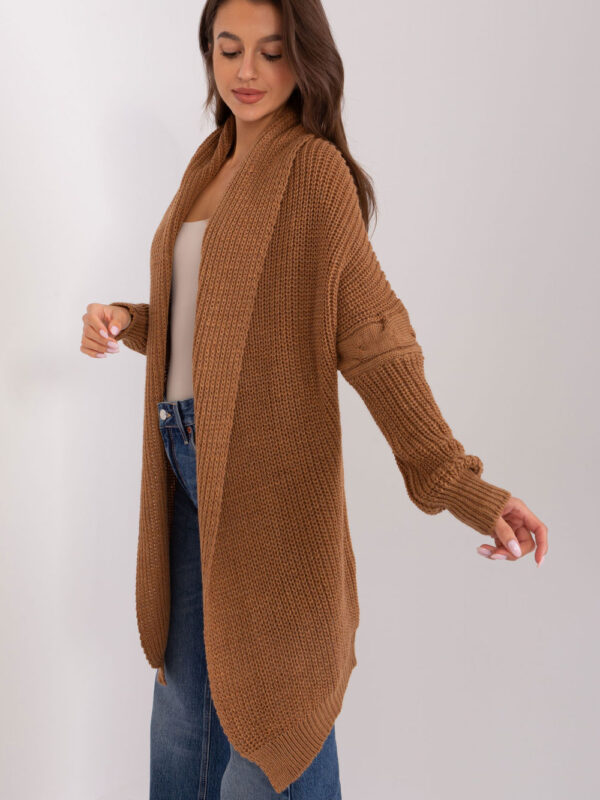 Sweter Kardigan Model TW-SW-BI-305.99P Brown - Och Bella