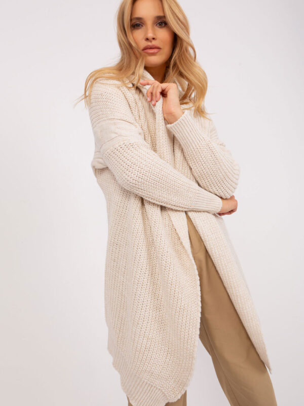 Sweter Kardigan Model TW-SW-BI-305.99P Light Beige - Och Bella