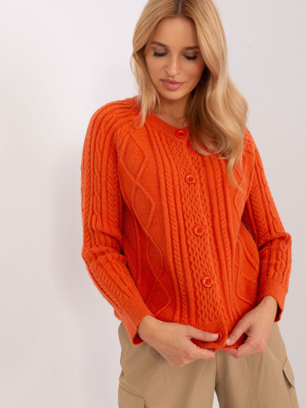 Sweter Damski Model AT-SW-2346-2.99P Orange - AT