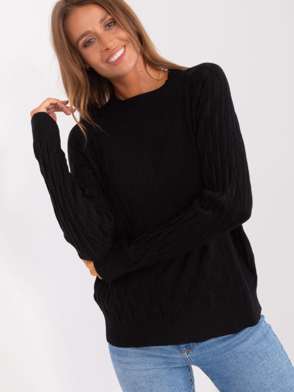 Sweter Damski Model AT-SW-2326.37X Black - AT